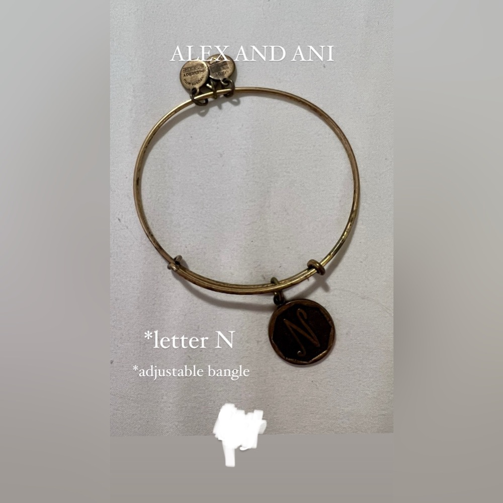 Alex & Ani “N” bangle